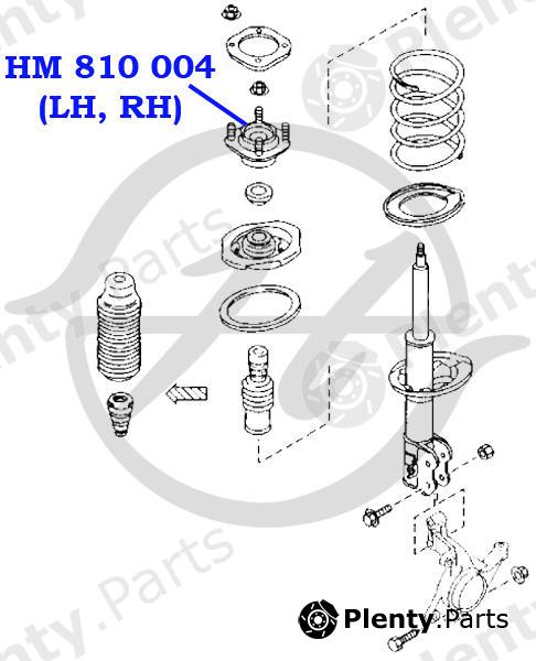  HANSE part HM810004 Replacement part