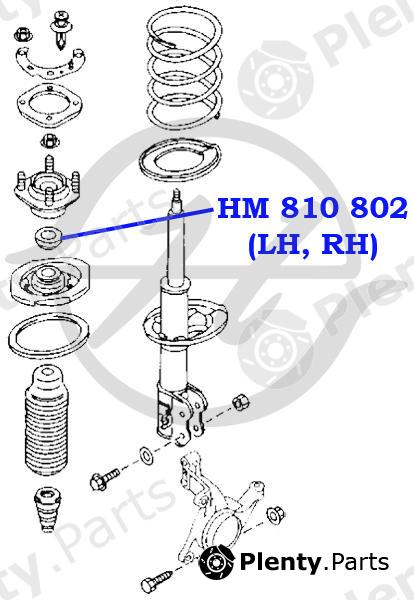 HANSE part HM810802 Replacement part