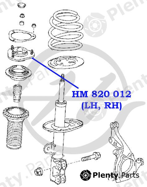  HANSE part HM820012 Replacement part