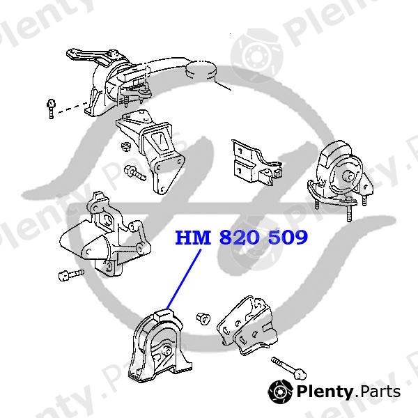  HANSE part HM820509 Replacement part