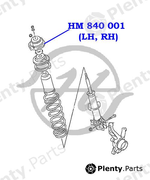  HANSE part HM840001 Replacement part