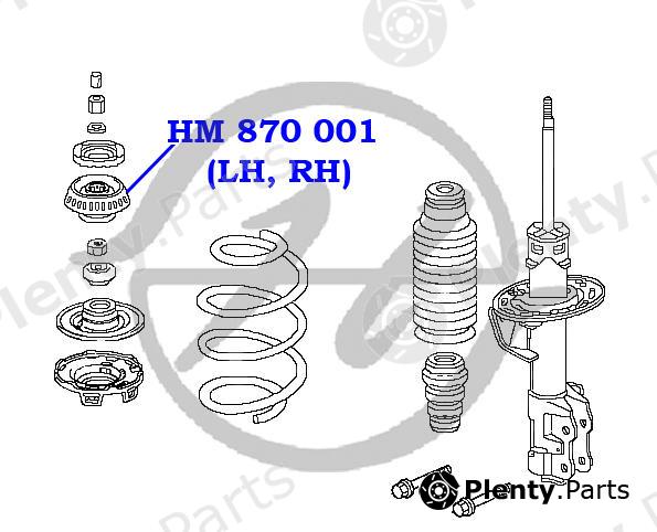  HANSE part HM870001 Replacement part