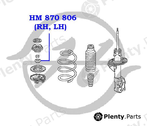  HANSE part HM870806 Replacement part