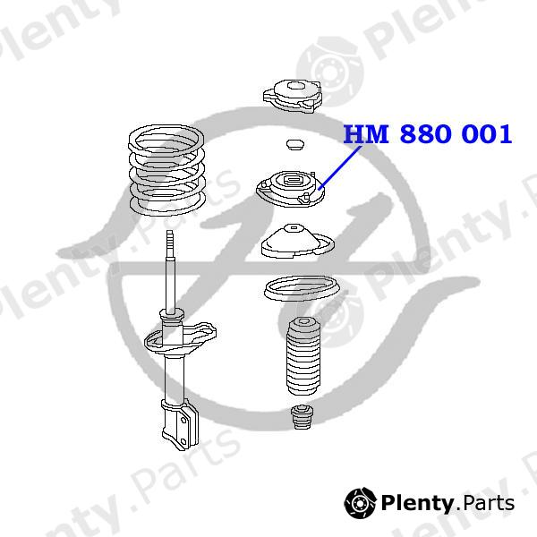  HANSE part HM880001 Replacement part