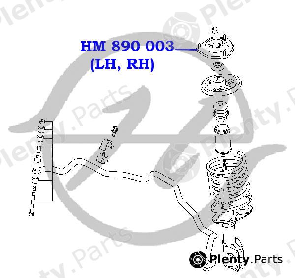  HANSE part HM890003 Replacement part