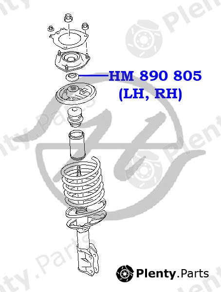  HANSE part HM890805 Replacement part