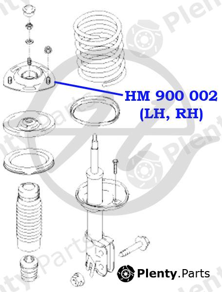  HANSE part HM900002 Replacement part