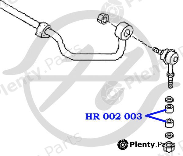  HANSE part HR002003 Replacement part