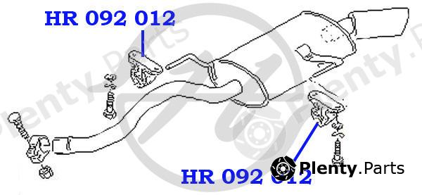 HANSE part HR092012 Replacement part