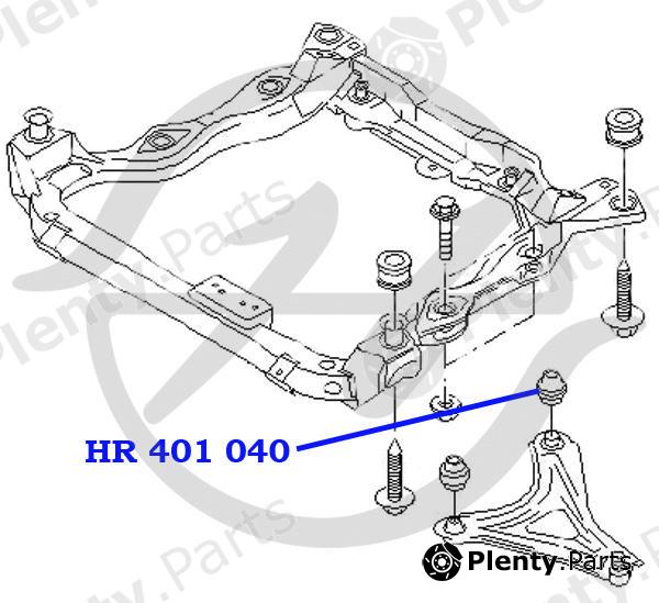 HANSE part HR401040 Replacement part