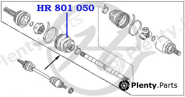  HANSE part HR801050 Replacement part