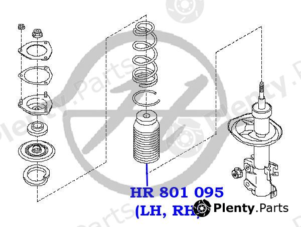  HANSE part HR801095 Replacement part