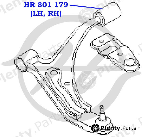  HANSE part HR801179 Replacement part