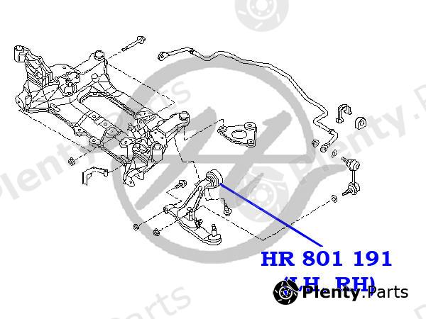  HANSE part HR801191 Replacement part