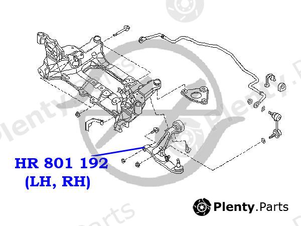  HANSE part HR801192 Replacement part