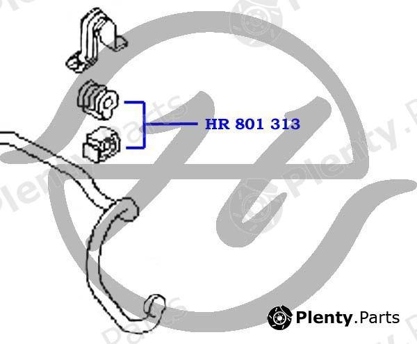  HANSE part HR801313 Replacement part