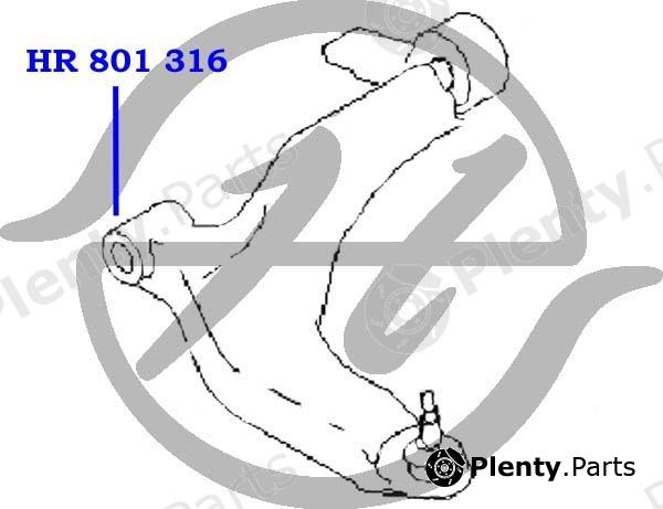  HANSE part HR801316 Replacement part