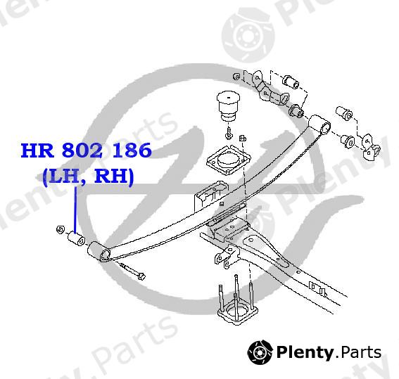  HANSE part HR802186 Replacement part