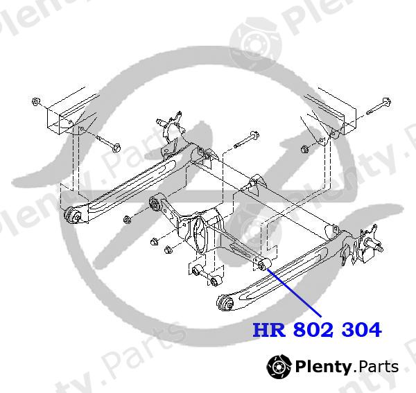  HANSE part HR802304 Replacement part