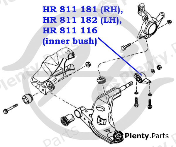 HANSE part HR811181 Replacement part