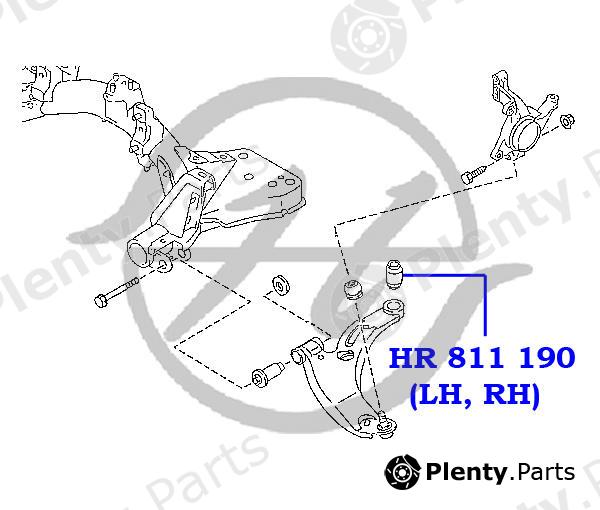  HANSE part HR811190 Replacement part