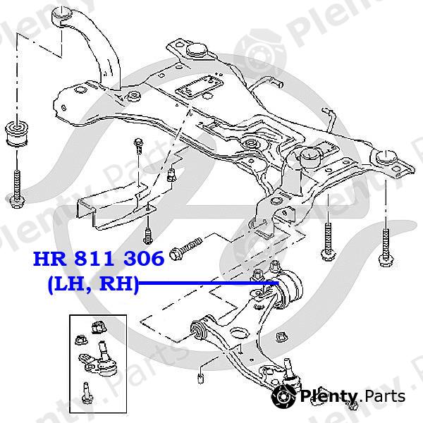  HANSE part HR811306 Replacement part