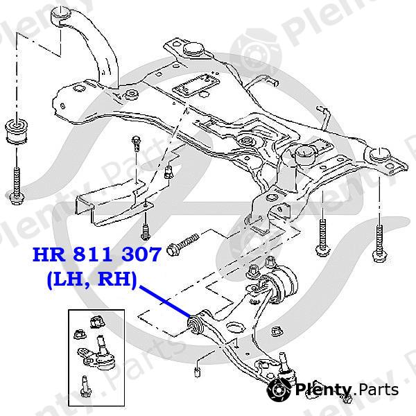  HANSE part HR811307 Replacement part