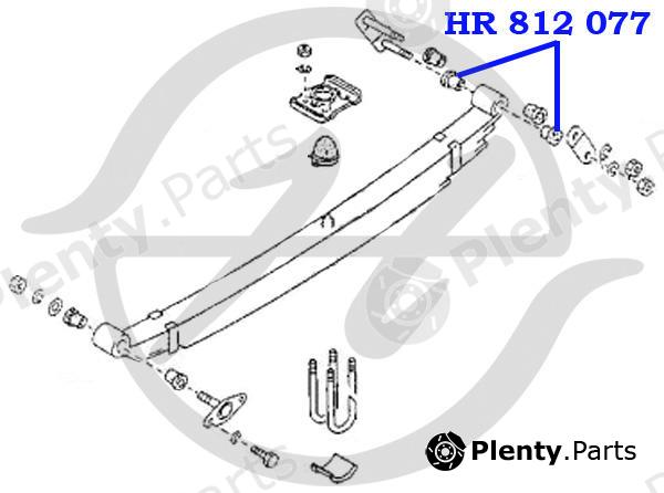  HANSE part HR812077 Replacement part