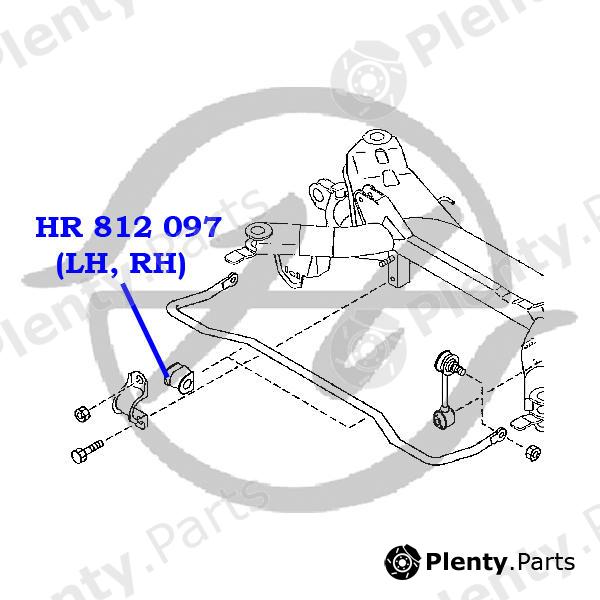  HANSE part HR812097 Replacement part