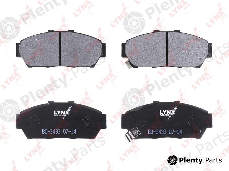  LYNXauto part BD3433 Brake Pad Set, disc brake