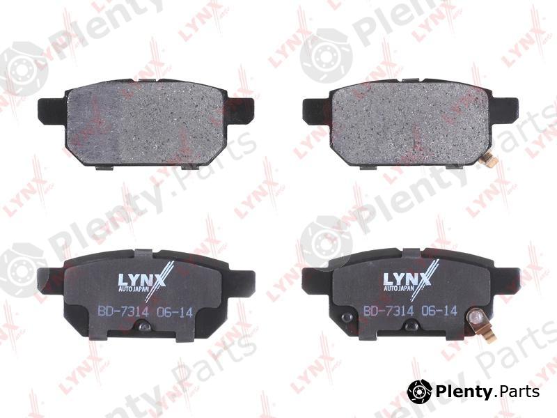  LYNXauto part BD-7314 (BD7314) Brake Pad Set, disc brake