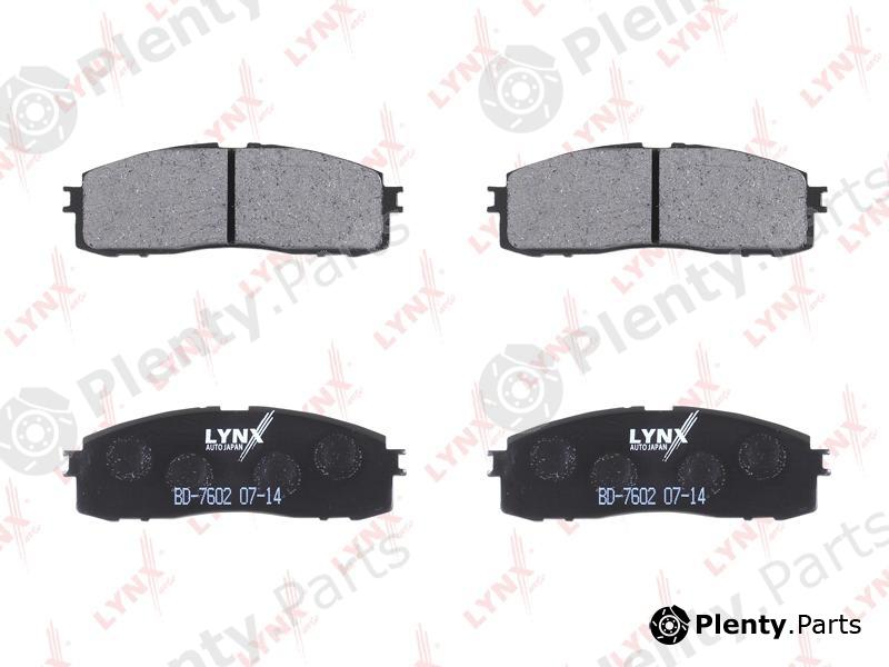  LYNXauto part BD-7602 (BD7602) Brake Pad Set, disc brake
