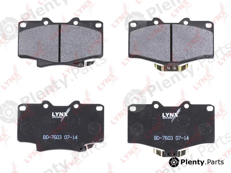  LYNXauto part BD-7603 (BD7603) Brake Pad Set, disc brake