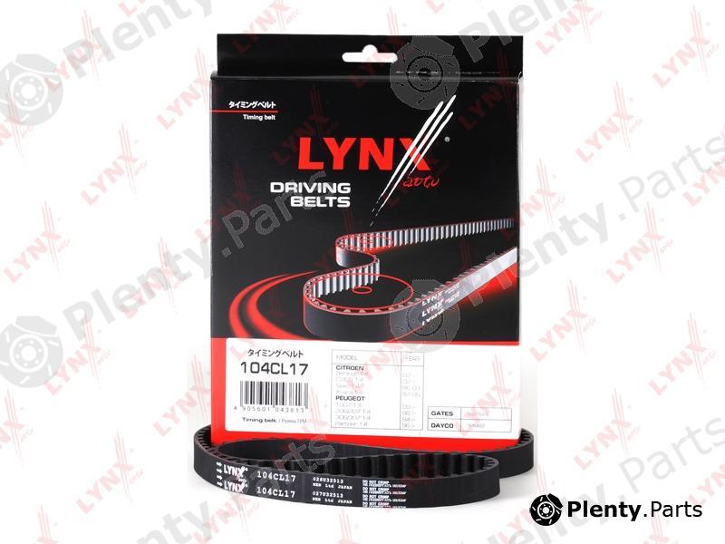  LYNXauto part 104CL17 Timing Belt