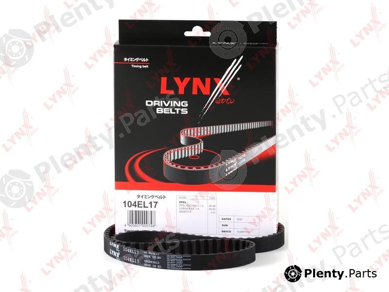  LYNXauto part 104EL17 Timing Belt