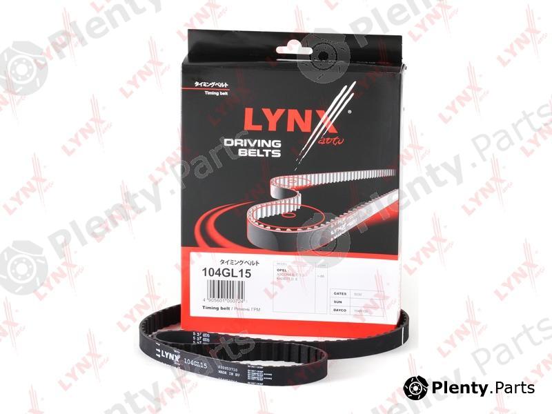  LYNXauto part 104GL15 Timing Belt