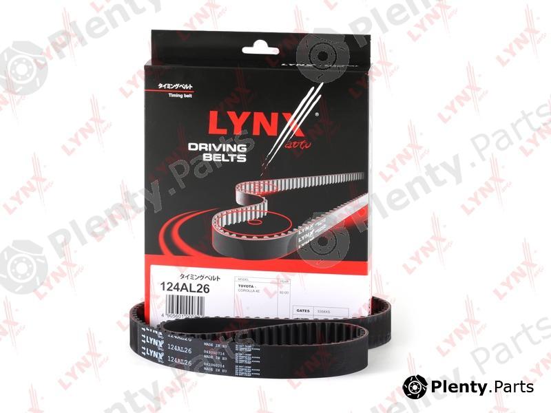  LYNXauto part 124AL26 Timing Belt