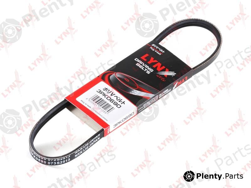  LYNXauto part 3PK0690 V-Ribbed Belts