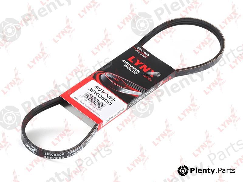  LYNXauto part 3PK0800 V-Ribbed Belts