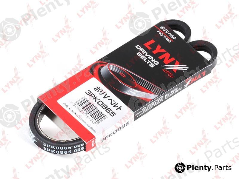  LYNXauto part 3PK0865 V-Ribbed Belts