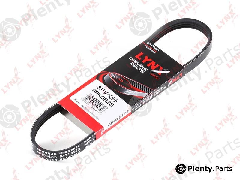  LYNXauto part 4PK0635 V-Ribbed Belts