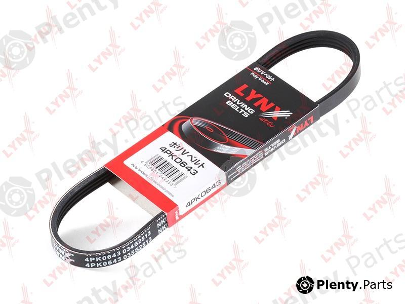  LYNXauto part 4PK0643 V-Ribbed Belts