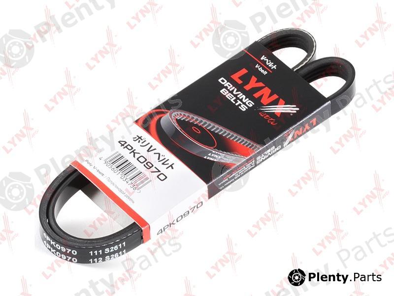  LYNXauto part 4PK0970 V-Ribbed Belts