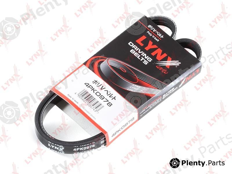  LYNXauto part 4PK0978 V-Ribbed Belts