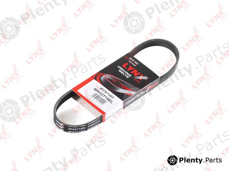  LYNXauto part 5PK0716EL V-Ribbed Belts