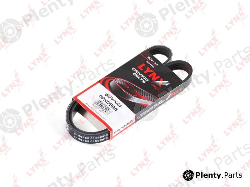  LYNXauto part 5PK0985 V-Ribbed Belts