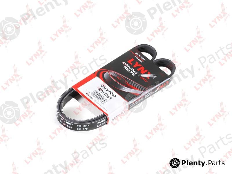  LYNXauto part 5PK2063 V-Ribbed Belts