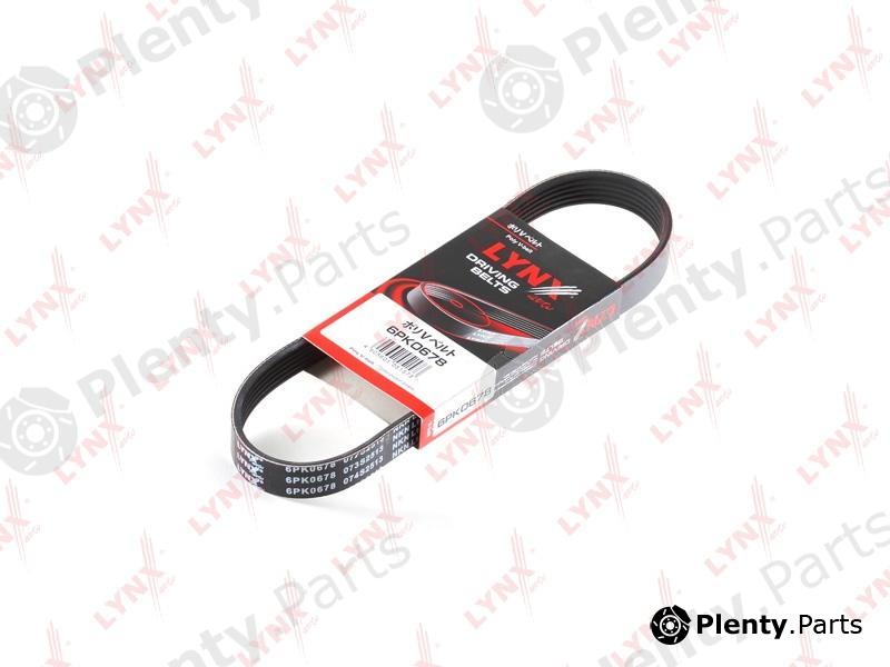  LYNXauto part 6PK0678 V-Ribbed Belts