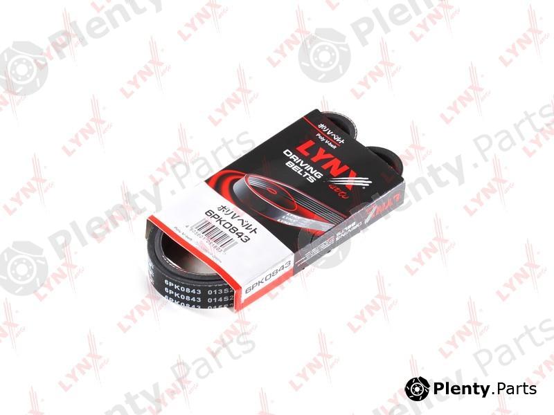  LYNXauto part 6PK0843 V-Ribbed Belts