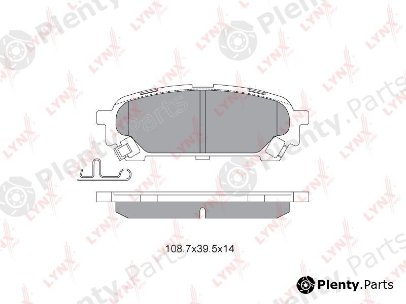  LYNXauto part BD7113 Brake Pad Set, disc brake